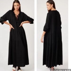Comfy & Chic Black Maxi Dress